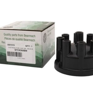 DISTRIBUTOR CAP V8 - BLACK